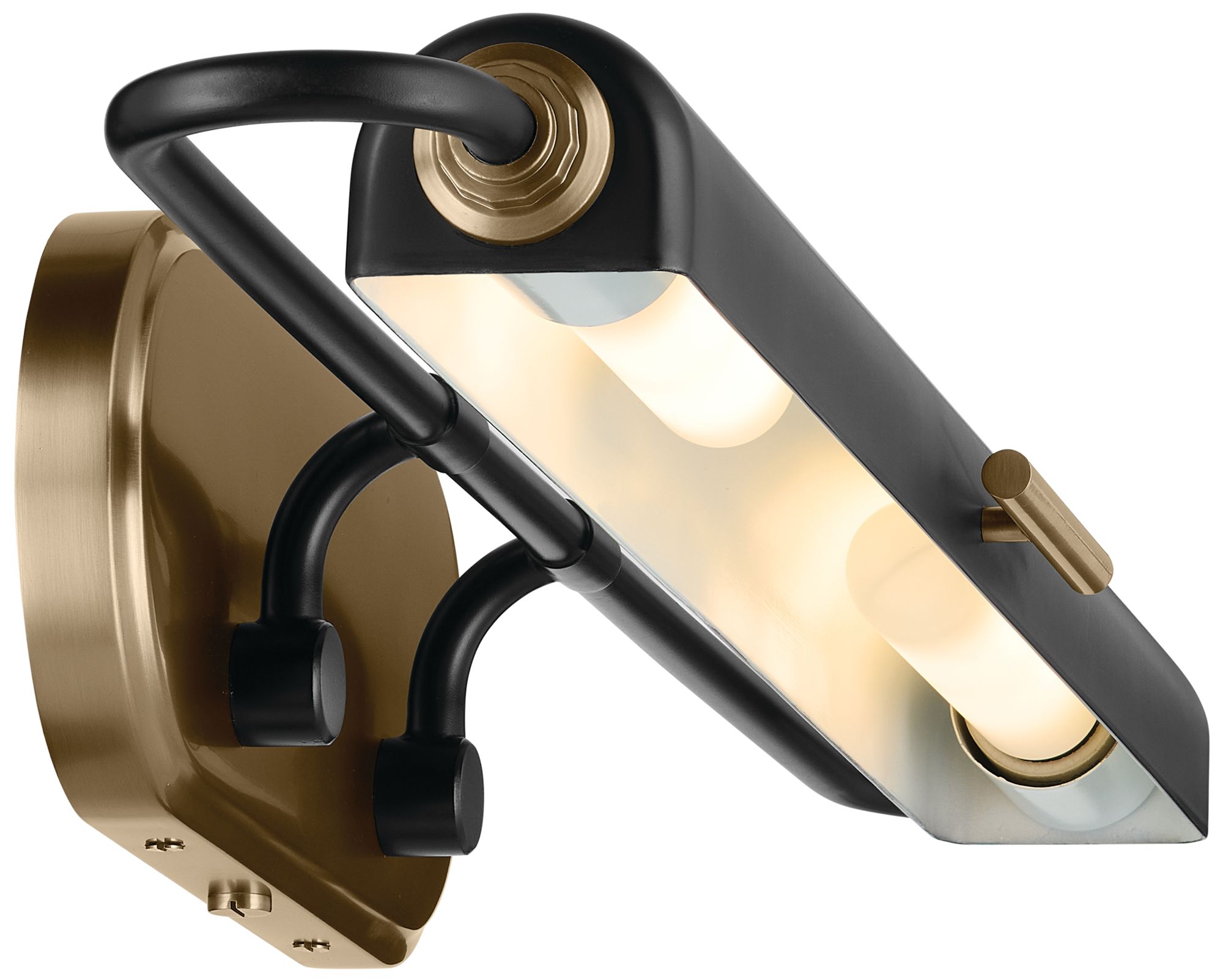 Image 6 Kichler Caillier 29.25" 2-Light Picture Light in Black more views