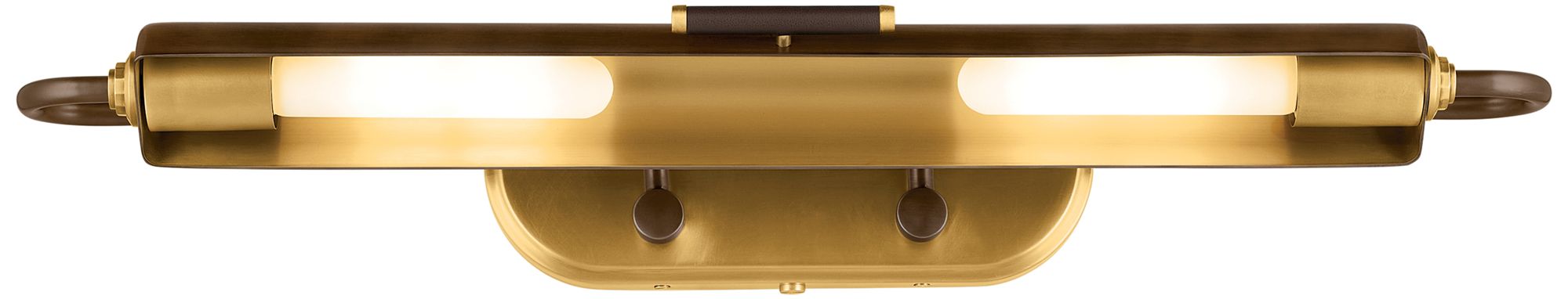 Image 6 Kichler Caillier 29.25" 2-Light Picture Light in Lacquered Bronze more views