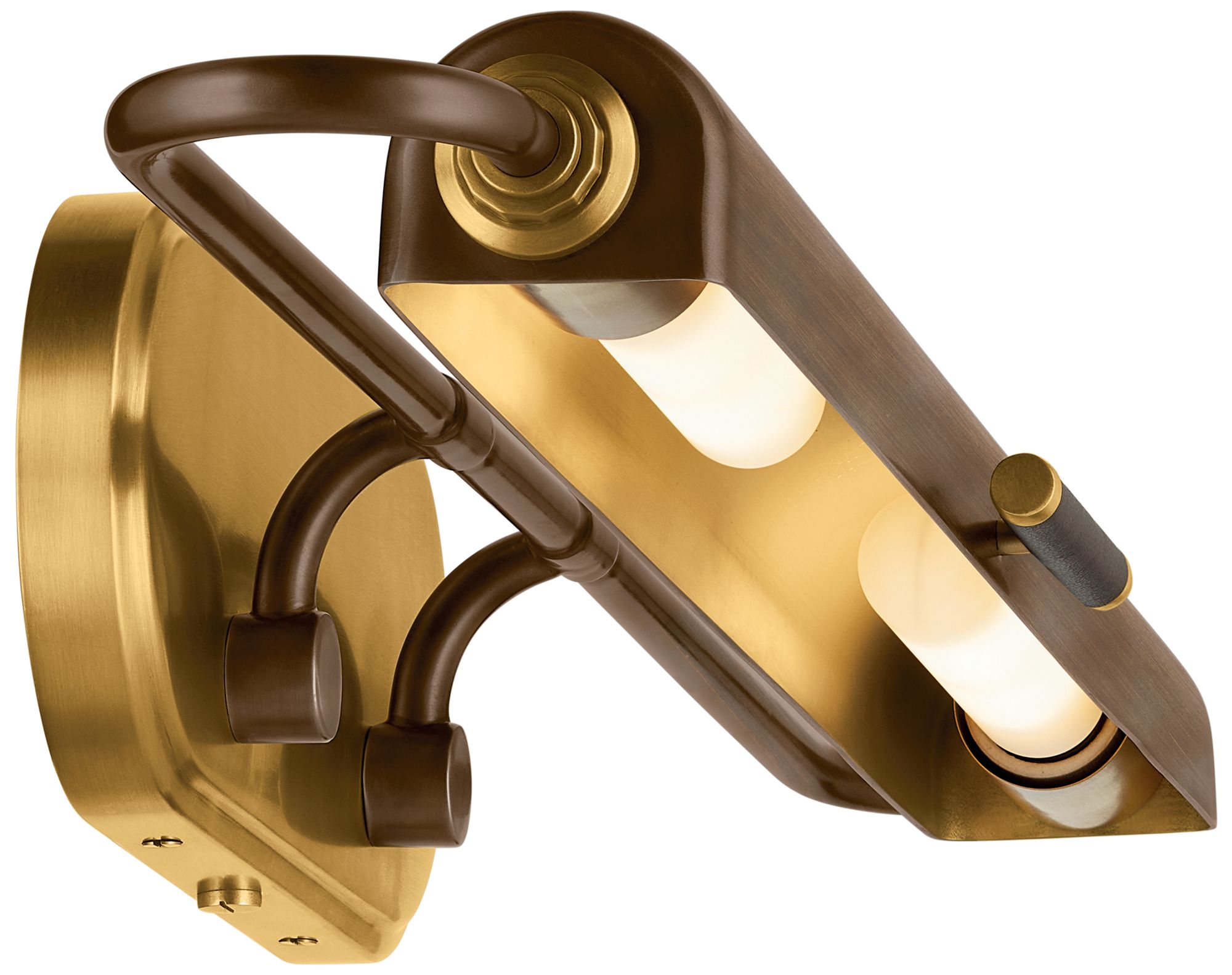 Image 7 Kichler Caillier 29.25" 2-Light Picture Light in Lacquered Bronze more views