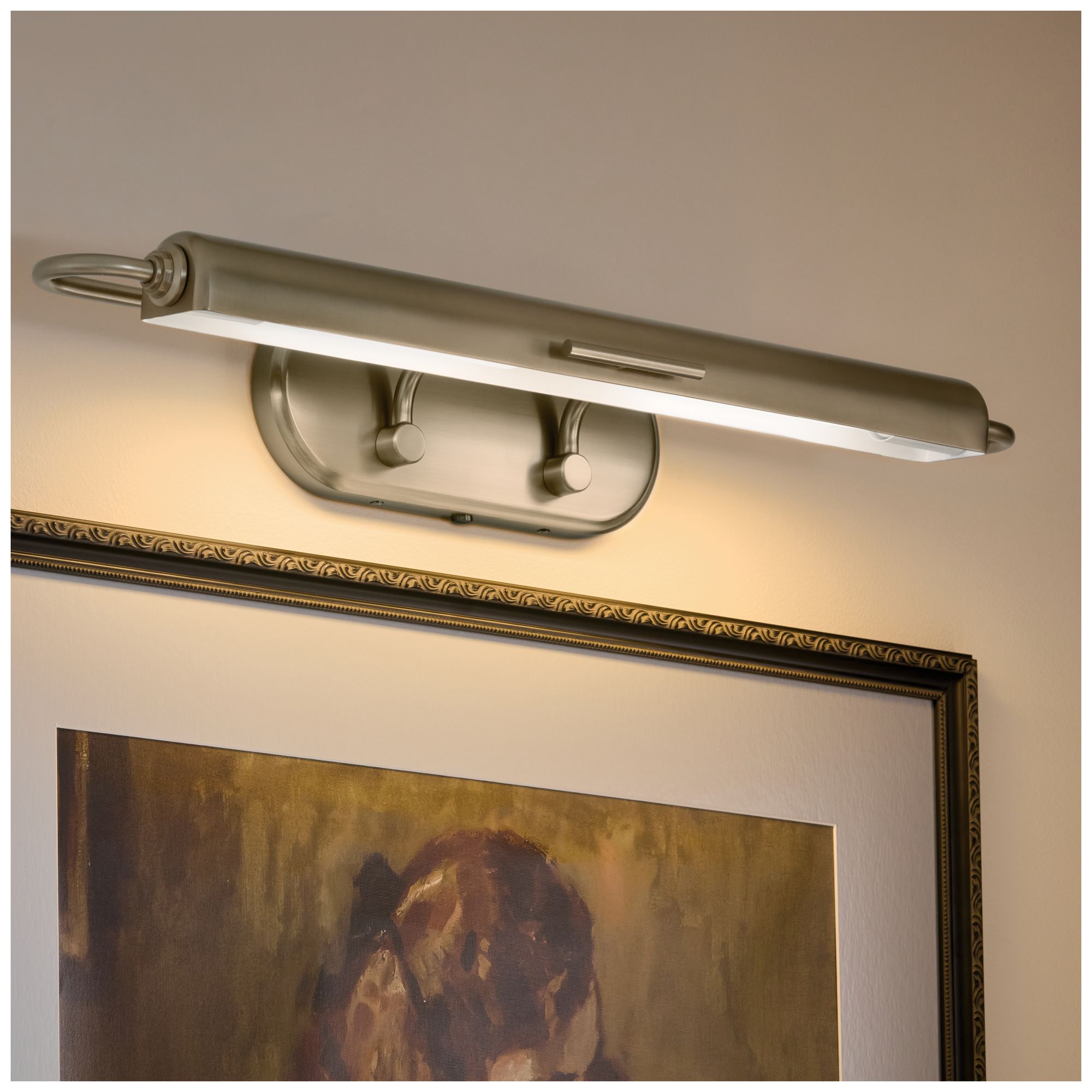 Image 2 Kichler Caillier 29.25" 2-Light Picture Light in Champagne Bronze more views