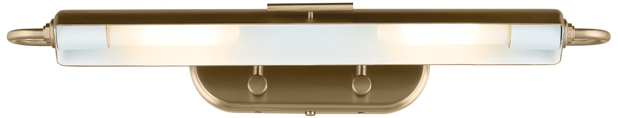 Image 5 Kichler Caillier 29.25" 2-Light Picture Light in Champagne Bronze more views