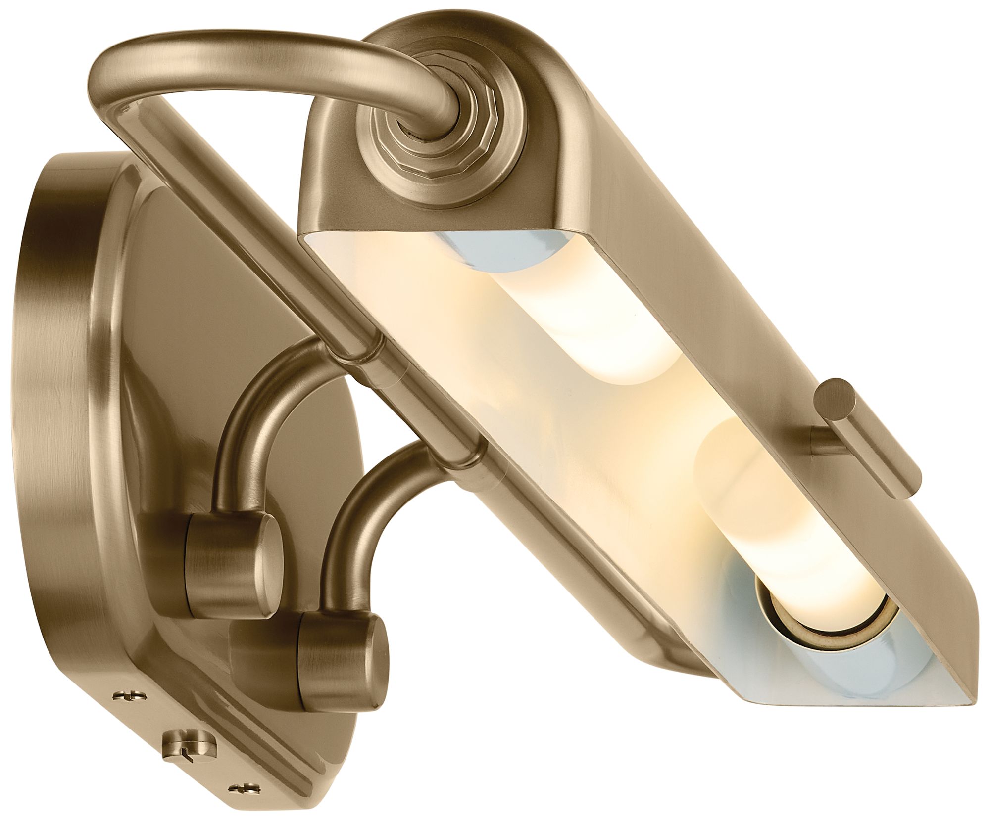 Image 6 Kichler Caillier 29.25" 2-Light Picture Light in Champagne Bronze more views