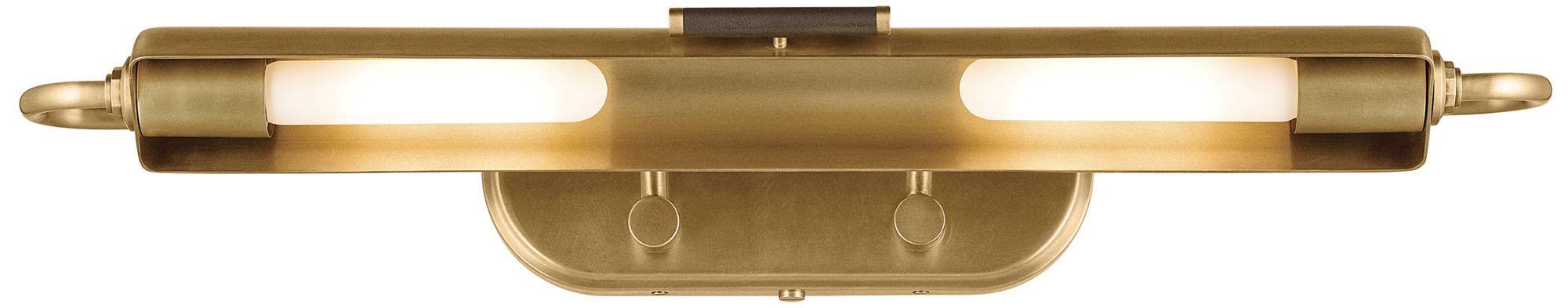 Kichler Caillier 29.25" 2-Light Picture Light in Lacquered Brass