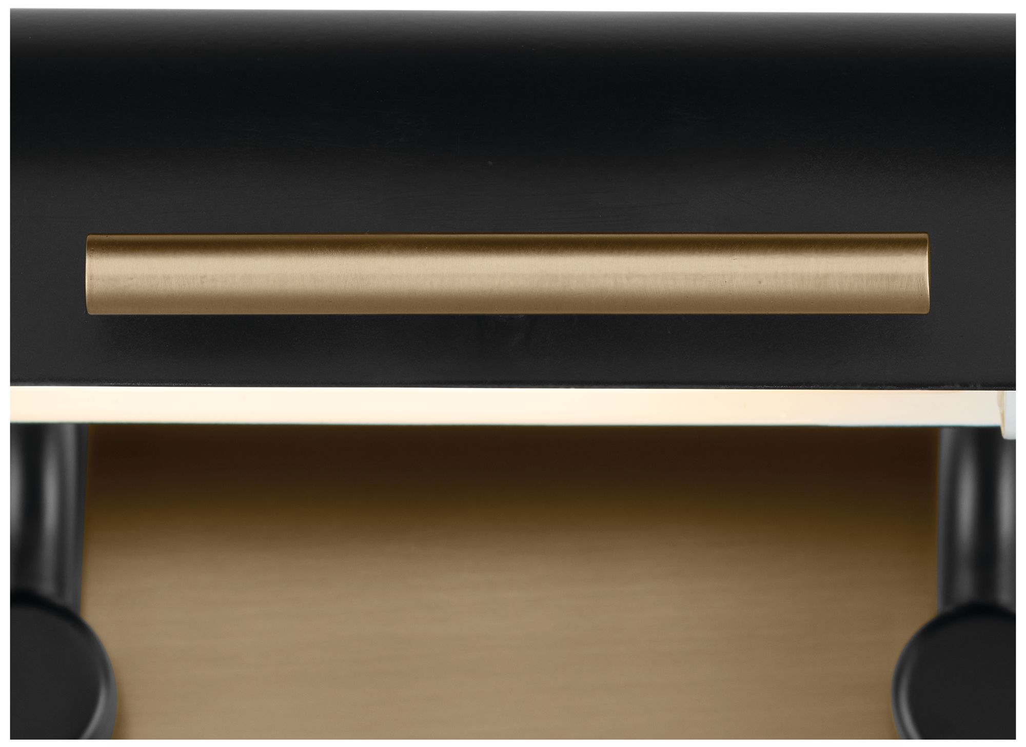 Image 6 Kichler Caillier 35.25" 3-Light Picture Light in Black more views