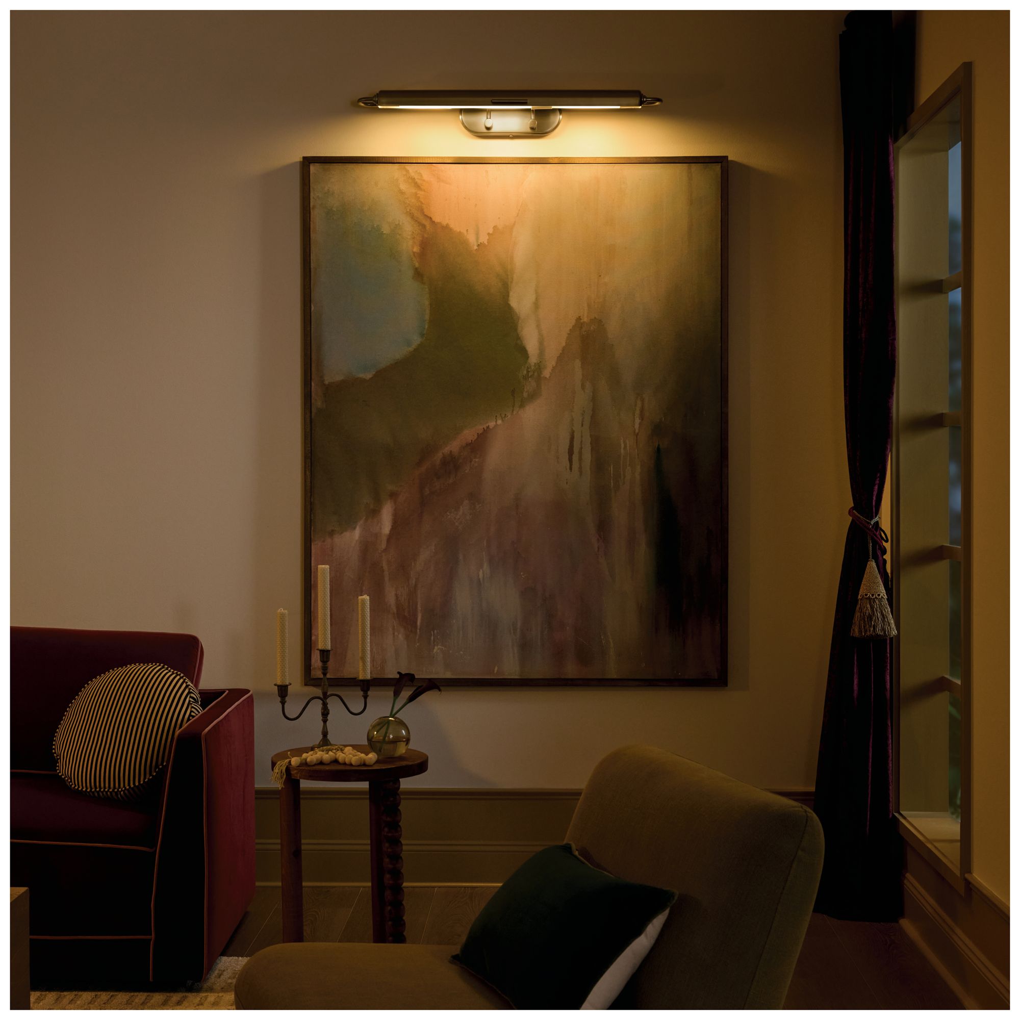 Kichler Caillier 35.25" 3-Light Picture Light in Champagne Bronze