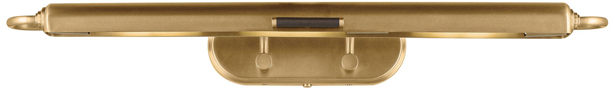 Kichler Caillier 35.25" 3-Light Picture Light in Lacquered Brass