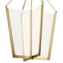 Kichler Calters 21" Wide Champagne Gold LED Foyer Pendant