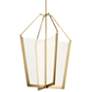 Kichler Calters 21" Wide Champagne Gold LED Foyer Pendant