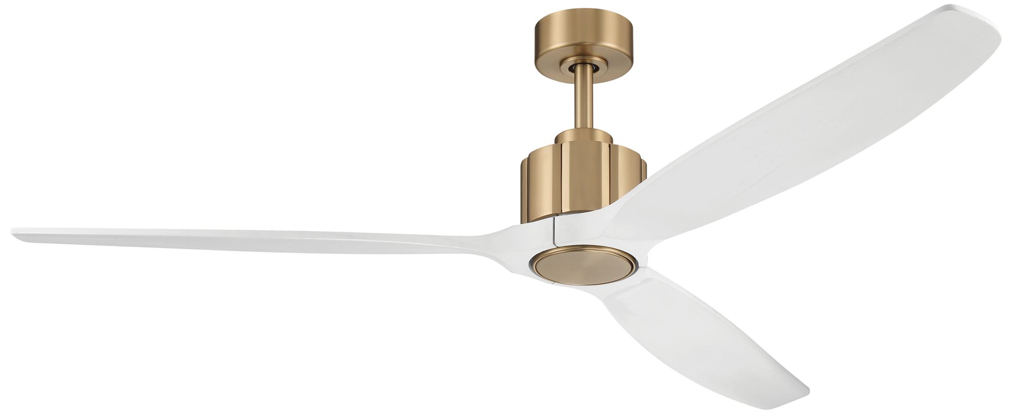 Image 7 Kichler Calyx 3 Blade 60" Ceiling Fan Champagne Bronze Wood White Blades more views