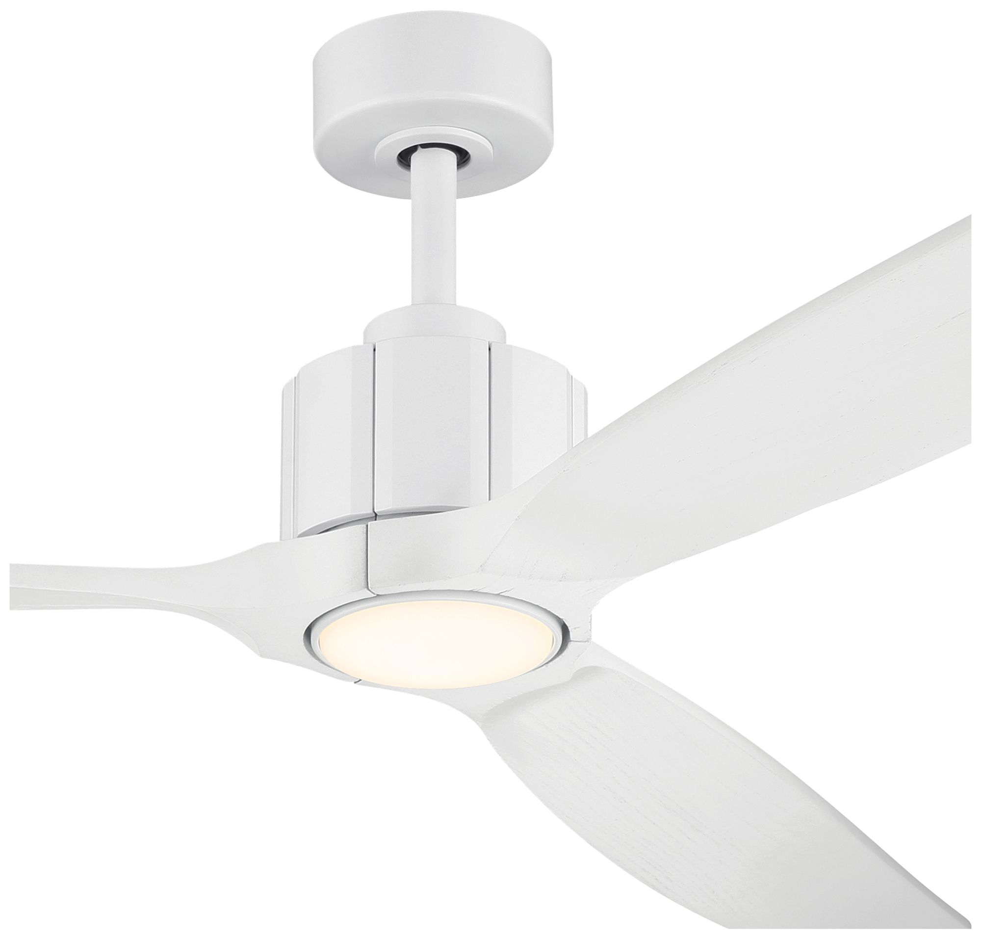 Image 6 Kichler Calyx 3 Blade 60" Ceiling Fan Matte White Solid Wood White Blades more views