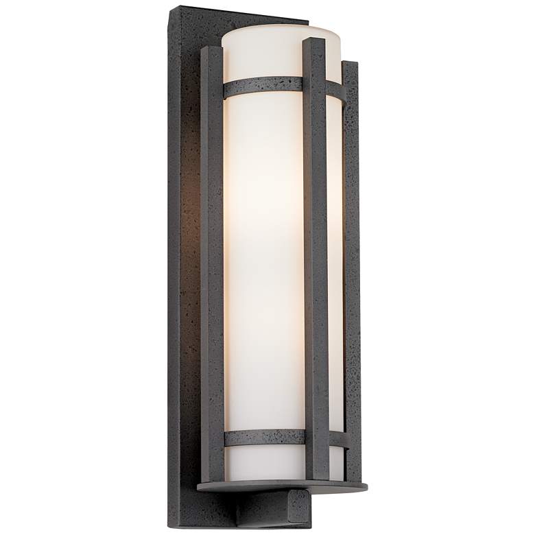 Image 3 Kichler Camden 19 1/2" High Opal Glass Outdoor Wall Light