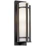 3_Kichler Camden 19 1/2" High Opal Glass Outdoor Wall Light