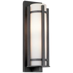 Kichler Camden 19 1/2" High Opal Glass Outdoor Wall Light