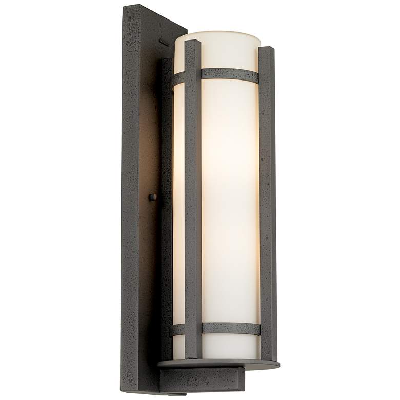 Image 5 Kichler Camden 19 1/2" High Opal Glass Outdoor Wall Light more views