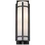 Kichler Camden 19 1/2" High Opal Glass Outdoor Wall Light in scene