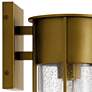 Kichler Camillo 11" High Natural Brass Outdoor Wall Light