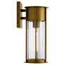Kichler Camillo 14 3/4"H Natural Brass Outdoor Wall Light