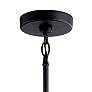 Kichler Camillo 17 1/2"H Black Outdoor Hanging Light