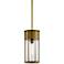 Kichler Camillo 17 1/2"H Natural Brass Outdoor Hanging Light