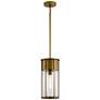 Kichler Camillo 17 1/2"H Natural Brass Outdoor Hanging Light