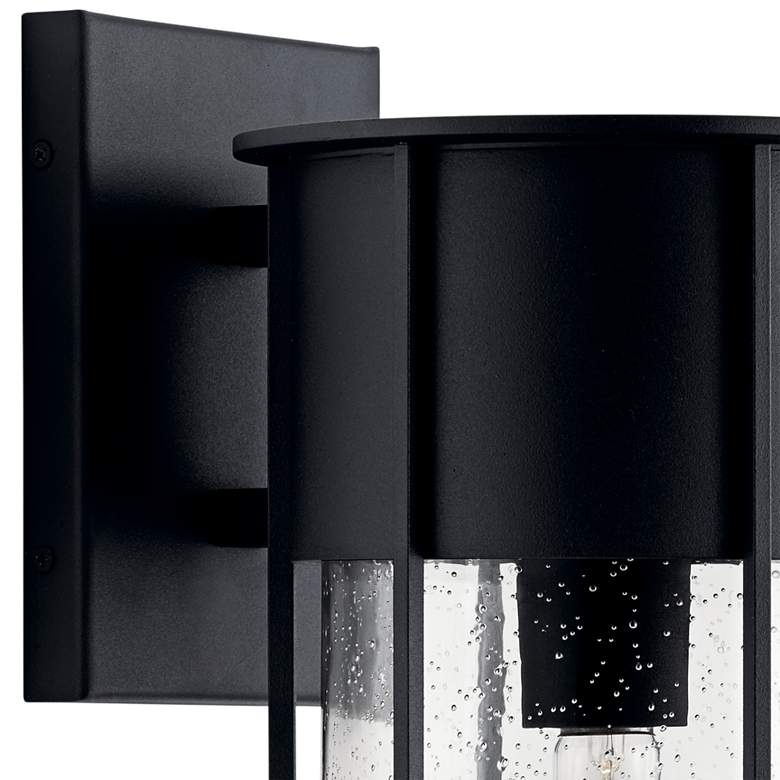 Image 3 Kichler Camillo 18" High Textured Black Outdoor Wall Light more views