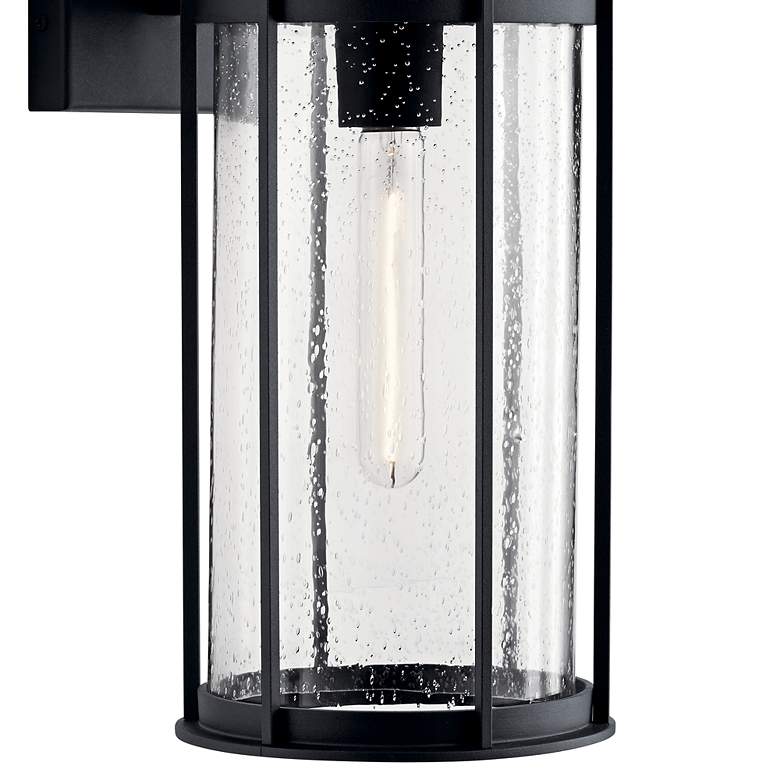 Image 3 Kichler Camillo 18" High Textured Black Outdoor Wall Light more views