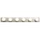 Kichler Candrea 36" Wide Brushed Nickel 6-Light Linear Bath Light