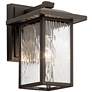 Kichler Capanna 10 1/4" High Olde Bronze Outdoor Wall Light