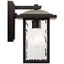Thumbnail3 of Kichler Capanna 10 1/4" High Olde Bronze Outdoor Wall Light more views