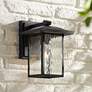 Thumbnail1 of Kichler Capanna 10 1/4"H Textured Black Outdoor Wall Light