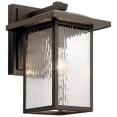 Kichler Capanna 13 1/2" High Olde Bronze Outdoor Wall Light