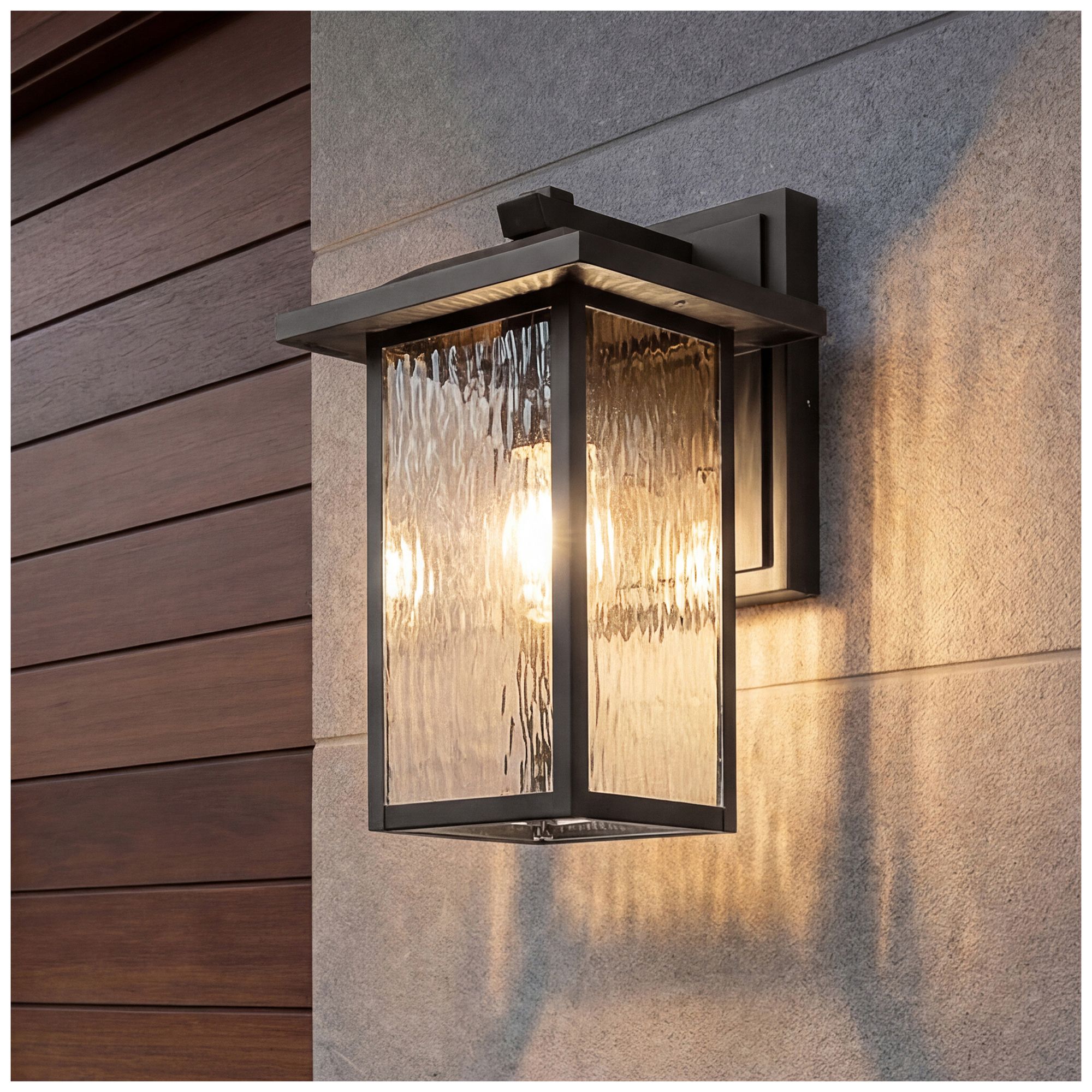 Image 2 Kichler Capanna 13 1/2" High Olde Bronze Outdoor Wall Light more views