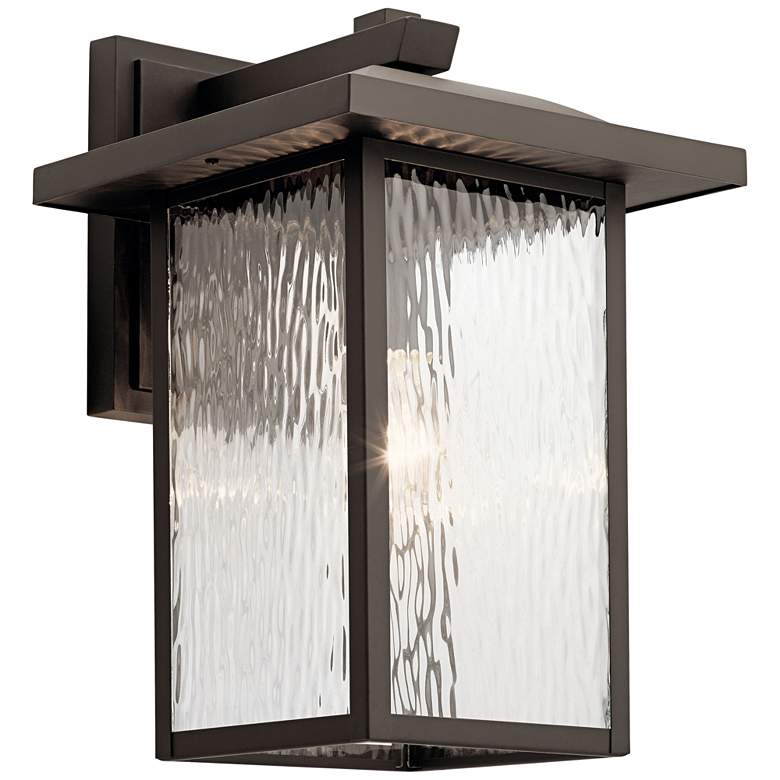 Image 1 Kichler Capanna 16" High Olde Bronze Outdoor Wall Light