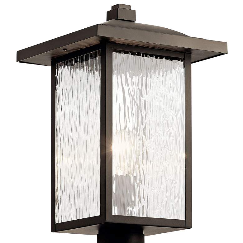 Image 2 Kichler Capanna 18 1/4" High Olde Bronze Outdoor Post Light more views