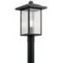 Kichler Capanna 18 1/4" High Textured Black Outdoor Post Light