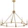 Kichler Carrick 40 3/4" Wide 8-Light Champagne Bronze Ring Chandelier