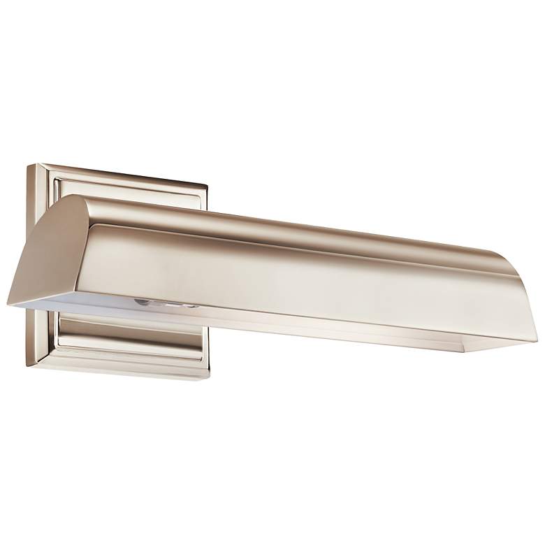 Image 3 Kichler Carston 12 1/4" Wide Polished Nickel Direct Wire Picture Light