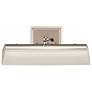 4_Kichler Carston 12 1/4" Wide Polished Nickel Direct Wire Picture Light more views