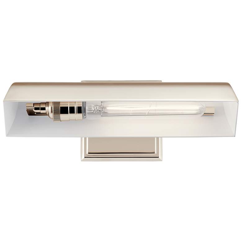 Image 6 Kichler Carston 12 1/4" Wide Polished Nickel Direct Wire Picture Light more views