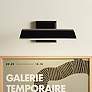1_Kichler Carston 8 1/2" Wide 1-Light Black Finish Picture Light
