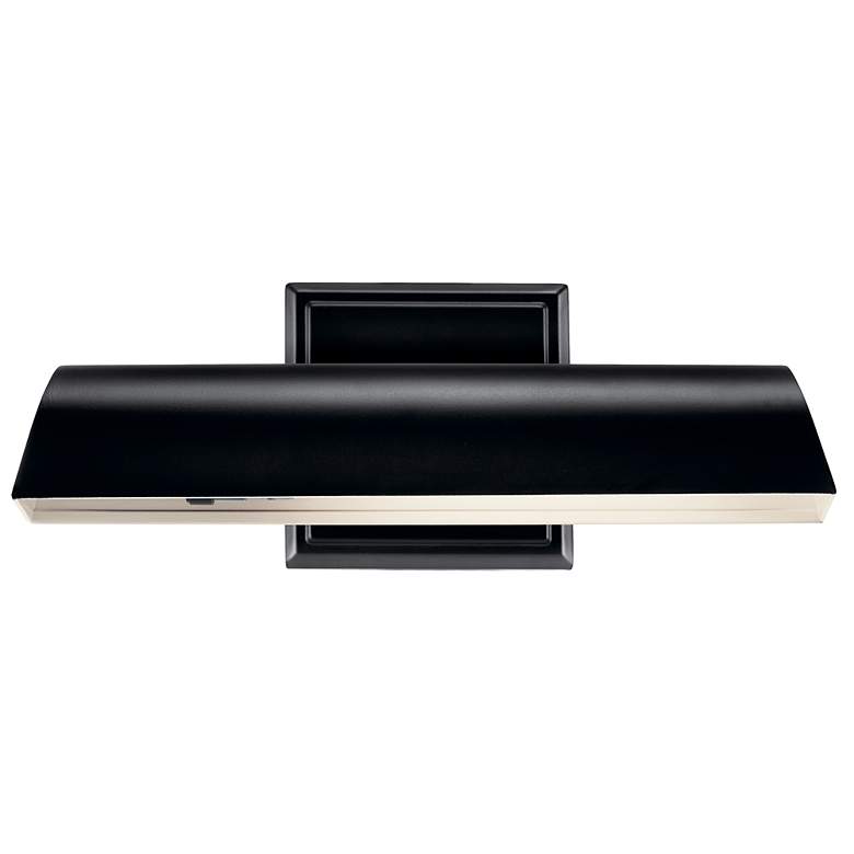 Image 4 Kichler Carston 8 1/2" Wide 1-Light Black Finish Picture Light more views