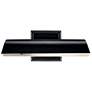 4_Kichler Carston 8 1/2" Wide 1-Light Black Finish Picture Light more views