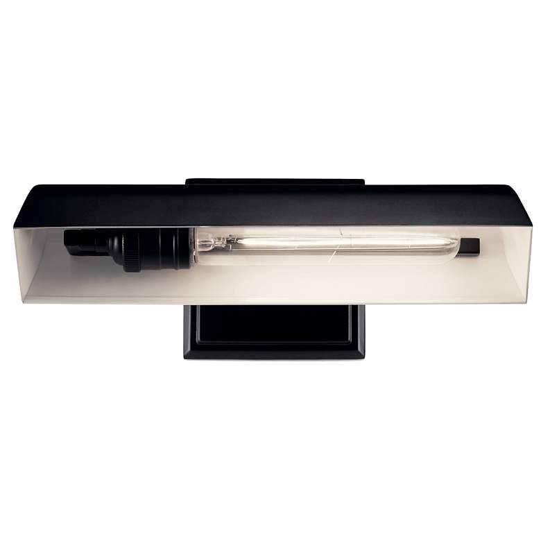 Image 5 Kichler Carston 8 1/2" Wide 1-Light Black Finish Picture Light more views
