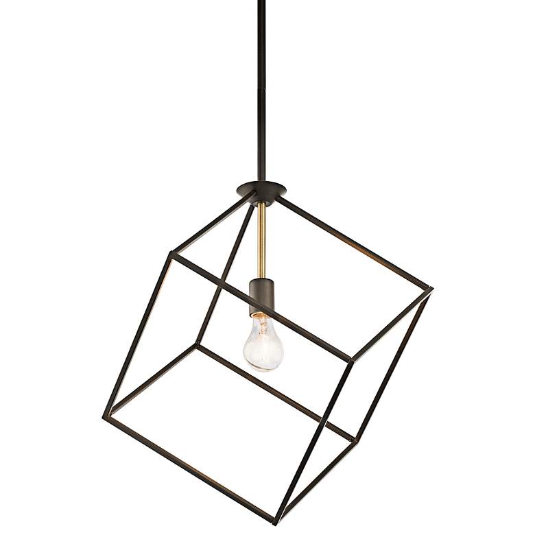 Image 2 Kichler Cartone 17" Wide Olde Bronze Pendant Light