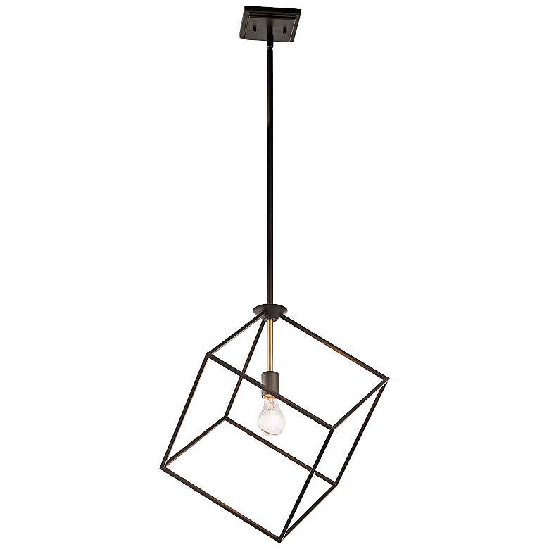 Image 3 Kichler Cartone 17" Wide Olde Bronze Pendant Light more views