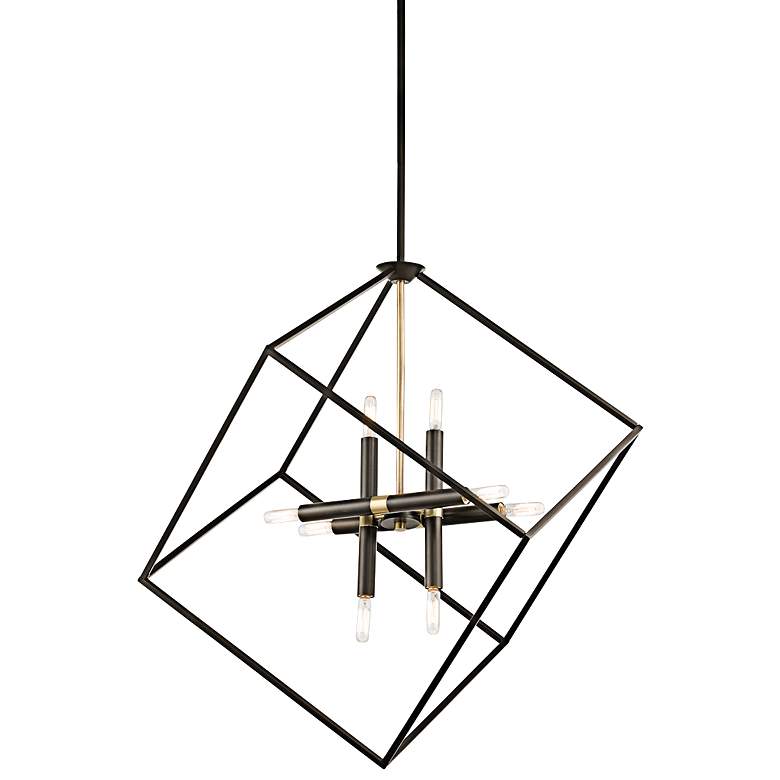 Image 2 Kichler Cartone 25 1/2" Wide Modern Geometric Bronze Pendant Light