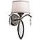 Kichler Casilda 16" High Satin Crystal Bronze Wall Sconce