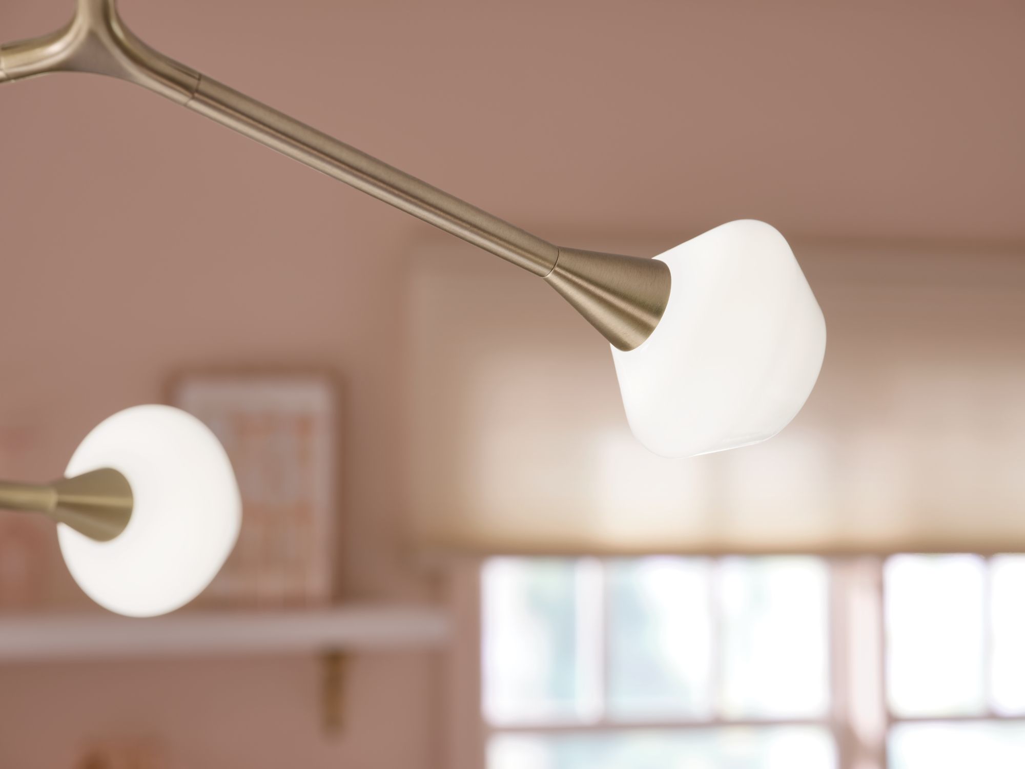 Image 5 Kichler Cassius 39 1/2"W Champagne Bronze 4-Light Chandelier more views