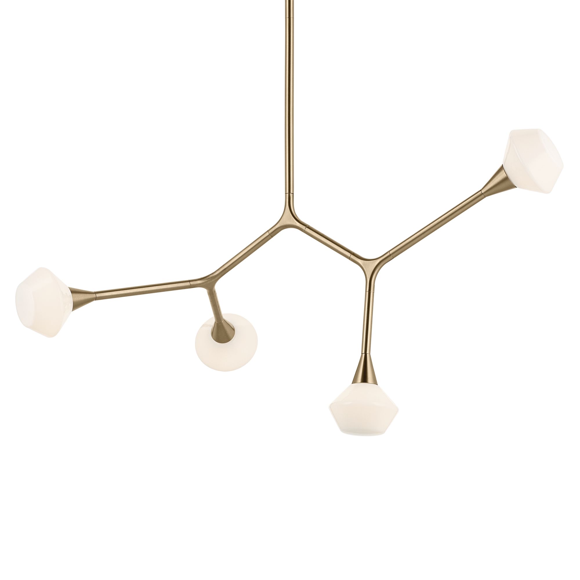 Kichler Cassius 39 1/2"W Champagne Bronze 4-Light Chandelier