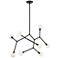 Kichler Cassius 52 1/2" Wide Black 8-Light Chandelier